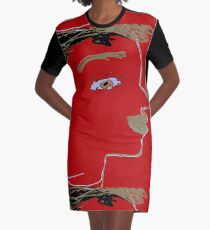 Bronde Girl, by Mickeys Art And Design.Biz Graphic T-Shirt Dress