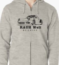 RWB MONOCHROME VERSION Zipped Hoodie