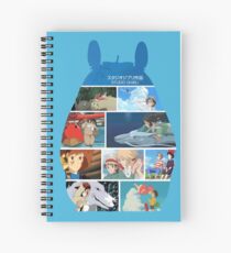 Totoro-Hayao Miyazaki Films Spiral Notebook