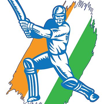 Batsman playing cricket vector design. Cricket competition logo.::  tasmeemME.com