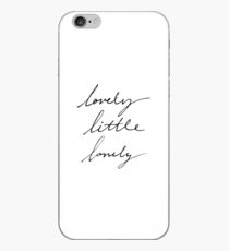 lovely little lonely iPhone Case
