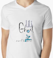 LiLi Ghost - Surf Board Men's V-Neck T-Shirt