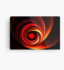 Mars Elliptical Metal Print