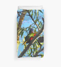 Rainbow lorikeet Duvet Cover