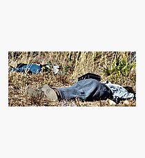 Death on the Battlefield Photographic Print