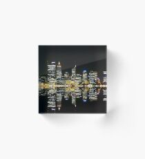 Perth SkyLine Acrylic Block