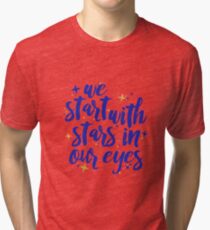 Wir fangen mit Sternen in unseren Augen an | Lieber Evan Hansen Vintage T-Shirt