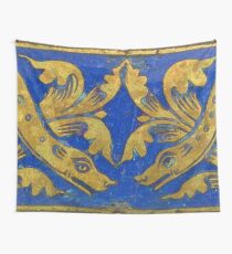 Medieval Plaque Wall Tapestry