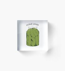 Pickle Lover Acrylic Block