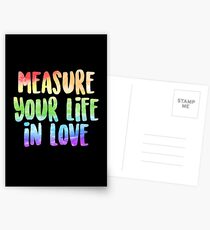 Messen Sie Ihr Leben in der Liebe | Miete Postkarten