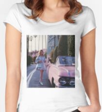 Vintage Car Fitted Scoop T-Shirt