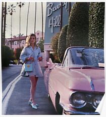 Vintage Car Poster