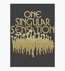 Eine Singular Sensation | Eine Chorus-Linie Fotodruck