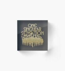 Eine Singular Sensation | Eine Chorus-Linie Acrylblock