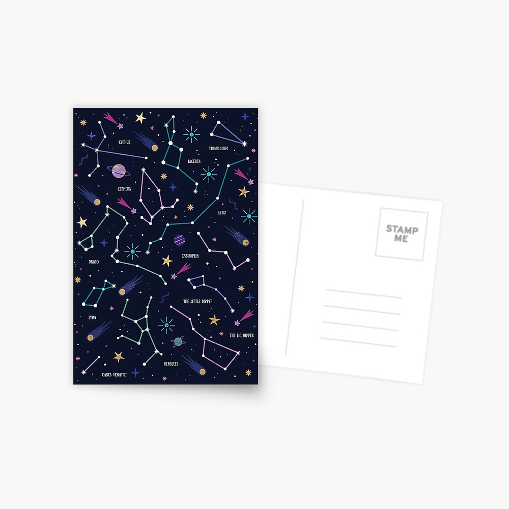 The Stars Postcard