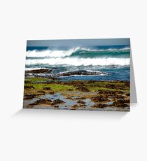 Backbeach Greeting Card