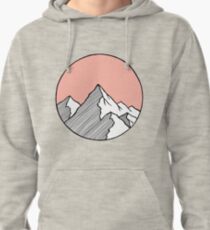 Mountains Sketch Pullover Hoodie