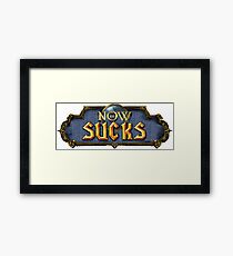 Warcraft Parody Framed Print