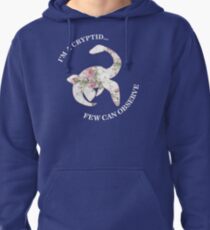 I'm A Cryptid Few Can Observe- Loch Ness Monster Pullover Hoodie