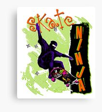 Skate Ninja! Canvas Print