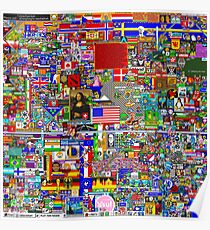 Reddit r / Platz 12K (ohne Storno) Poster