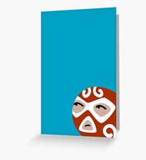 Luchador Greeting Card