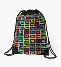 Periodic Table of Design Drawstring Bag