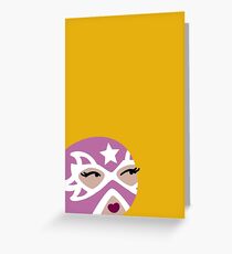 Luchadora Greeting Card
