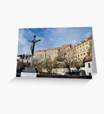 Castle, Cesky Krumlov Greeting Card