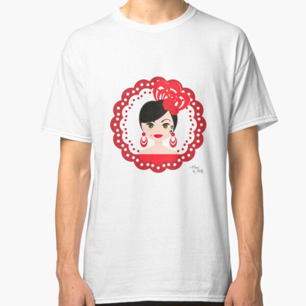 MariHolly Flamenca Camiseta clásica