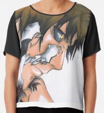 Ichigo Kurosaki (Bleach) Broken Vasto Lorde Mask Chiffon Top