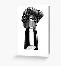 Nikon FA, vintage Greeting Card