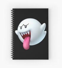 Ghost King Boo, the villain Spiral Notebook