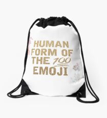 100 Emoji Turnbeutel