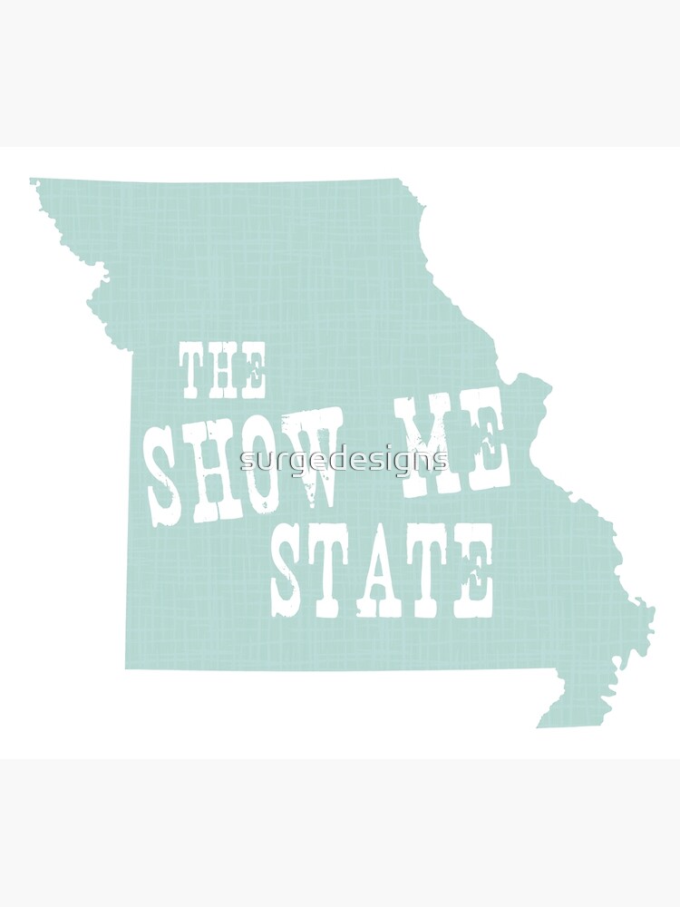 "Missouri State Motto Slogan" Photographic Print by surgedesigns