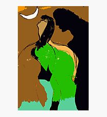 Woman and Man. Photographic Print