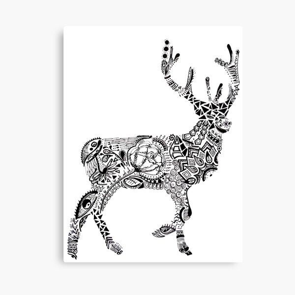 Alce maori Canvas Print