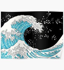 Kanagawa-Welle Poster