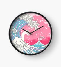 Reloj Psychodelic Bubblegum Kunagawa Surfer Cat
