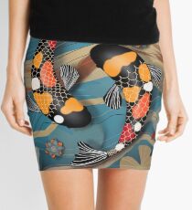 Koi Watergarden Mini Skirt