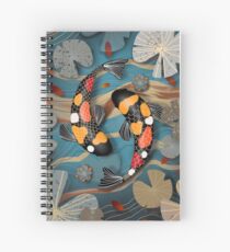 Koi Watergarden Spiral Notebook