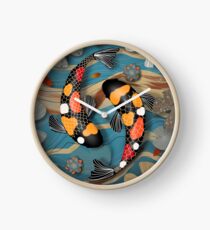 Koi Watergarden Clock