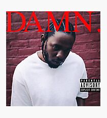 DAMN. Kendrick Lamar Merchandise Photographic Print