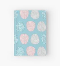 Cuaderno de tapa dura Brainy Pastel Pattern (Awesome Pastel Brains)