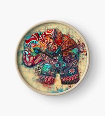 Vintage Elephant Clock