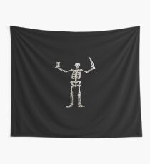 Pirate Flint Flag Wall Tapestry