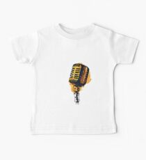 Retro Microphone Baby Tee