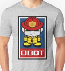 Firefighter HERO'BOT Toy Robot 2.1 Unisex T-Shirt