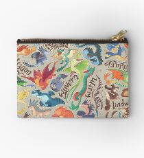 Mini dragon compendium Zipper Pouch