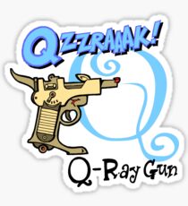 Raygun Q Sticker